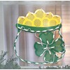 MUDHEN Impact Innovations St. Patrick's Day Lighted Window Decoration Pot