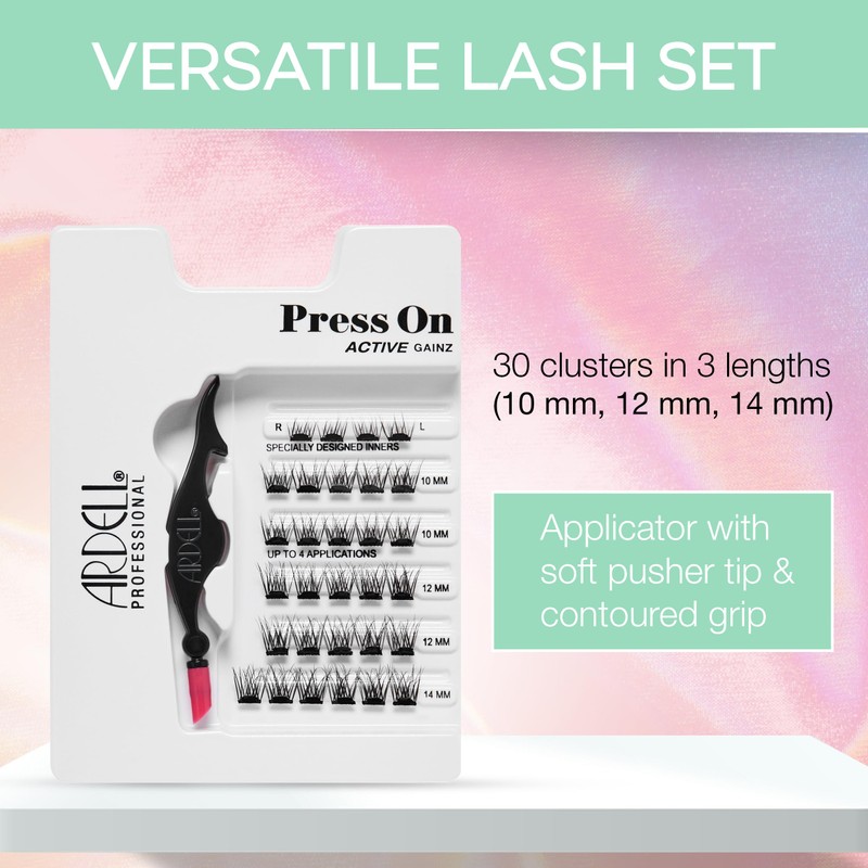 Ardell Active Press on DIY Lash Clusters, False Eyelashes, Individual