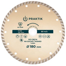 230mm Turbo Diamond Cutting Disc for Angle Grinder Wheel-continuous Rim for Wet and Dry Application Concrete Brick Granite Mortar Masonry