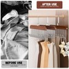 Multifunctional Clothes Rack with 8 Hooks, 2 Pack Space Saving