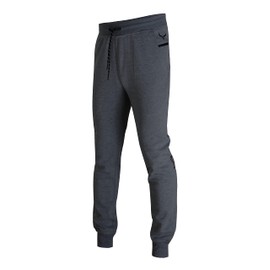 Screenshot SPORTS-A4059 Mens Premium Fleece Utility Function Sportswear Pants - Athletic Jogger Workout Gym Multi Zipper Pockets Sweatpants-Charcoal-XLarge