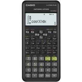 CALCUSO Basic Set Black with Graphing Calculator Casio FX-570ES Plus 2nd Edition