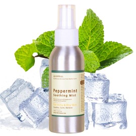 HERBBIES Peppermint Anti Itch Relief Mist & Spray - for Irritable Itch to Prevent Scratching for Dry Sensitive Eczema Protection - for Adults and Kids (3+) - Faster Skin Recovery - Adults & Kids (3+)