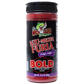 Azu-Mecha Furia BOLD Spice & Spicy - Sr. Michelado - Snack Seasoning - Powder for snacks, veggies, chips, carne seca, chicken, ceviche, fries, etc.