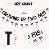 GROWING UP TWO FAST Banner