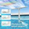 8-Spray Pool Fountain for Above & In-Ground Pools – Adjustable