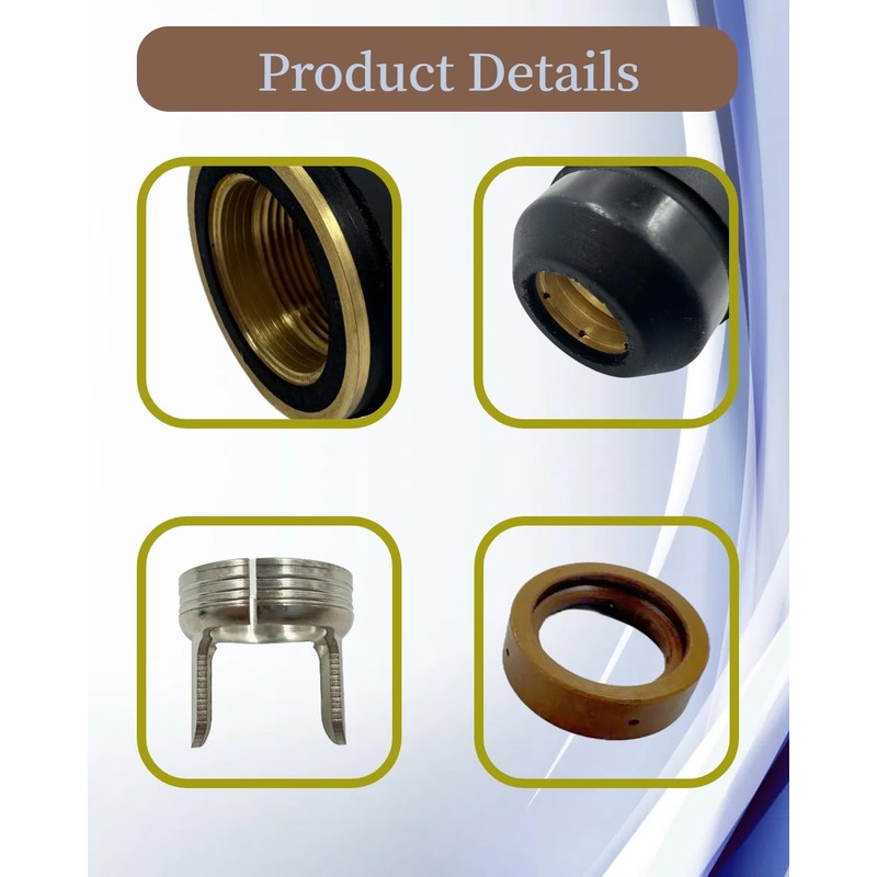 OWNDR 2 Set Tip Kit for Harbor Freight Titanium Plasma