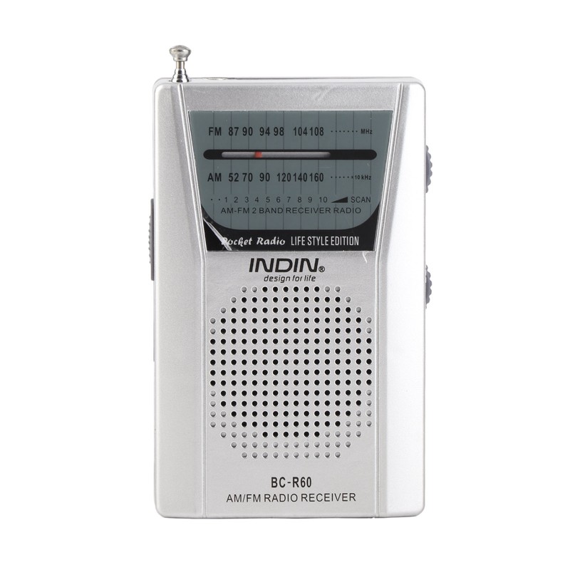 Mini Radio Battery Powered Portable Multifunction AM FM Radio Player