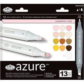 Royal Brush Azure Marker Set, Multicolor