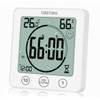 GXSTWU Digital Bathroom Clock Shower Timer with Alarm, Waterproof Clocks