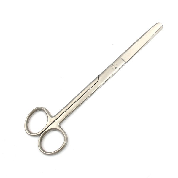 OdontoMed2011 SCISSOR BLUNT/BLUNT STRAIGHT 7.25" FIRST AID BANDAGE UTILITY STAINLESS STEEL ODM