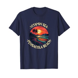 Pensacola Beach - Vitamin Sea - Funny Beach Sayings T-Shirt