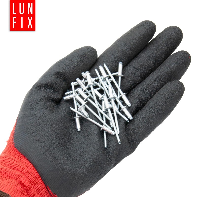 Aluminium Blind Rivets Pop Rivets Steel Mandrel Industry Standard DIN7337