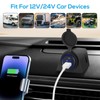 Linkstyle USB Socket Tent Panel, Car Charger Socket with USB