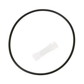 GE Replacement O-Ring for at-Home Water Filtration System | Prevents Liquid from Leaking from Sink & Water Filter System | Includes (1) Ring and (1) Tube of Silicone Lubricant | Black