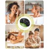 mikimini Black Shower Cap 1 Pack, Reusable, Double Layers Waterproof