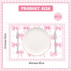 Cheerupp Pink Bow Theme Place Mats Set of 4, Bow
