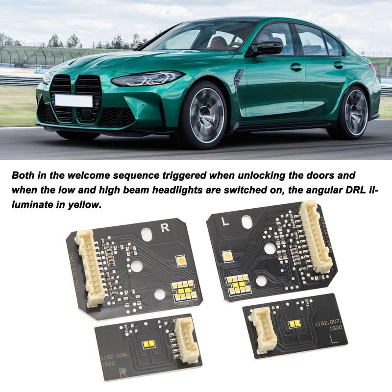 CSL Yellow DRL LED Modules Board Set for M3 G80