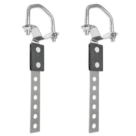 2 Pcs Heavy Duty Exhaust Hangers, Flexible Swivel Muffler Hanger Tail Pipe Hanger, Universal Exhaust Tailpipe Bracket for Most Car Truck Exhaust Systems, Fits 1-1/2" - 2.5" Pipe