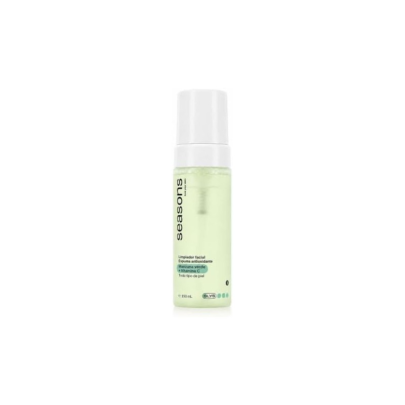 Seasons Limpiador Facial Espuma Antioxidante Manzana Verde y Vitamina C