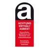 Labelident Hazardous Substance Labels for Asbestos Products – 25 x