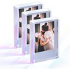 Instax Mini Film Photo Frames 2x3, Iridescent Picture Frames, 3