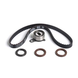 MPLUS Timing Belt Kit & Water Pump & 2 Pcs Serpentine Belt Fits 1989-1992 for Toyota Corolla 1.6L 1587CC L4 DOHC, (16 Valve), Eng Code "4AFE"