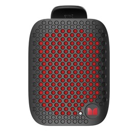 Monster Blaster Micro Wearable Bluetooth Speaker, Clip-on Wireless Speaker for Hands-Free Calls and Music, Small Portable Speakers for Workout, Cycling, Running, TWS Pairing, IPX7 Waterproof, Black