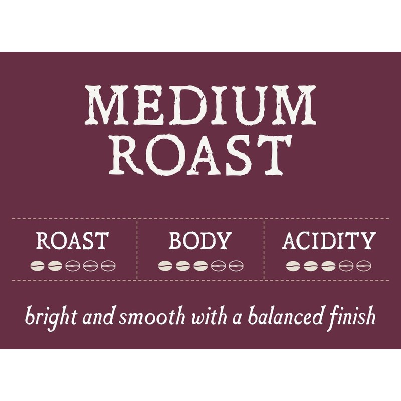 New Orleans Roast Coffee & Tea Medium Roast Single Cups,