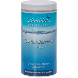 Schneider's Athletes Bath Salt - Ideal for Athletes - Supports Deacidification and Regeneration (600 g)