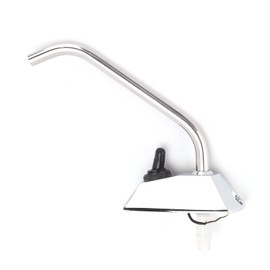 Built In 12V Toggle Switch On Faucet,12V Camping Wasserhahn Rv Water Tank,Camper Tap 12V,Ship Yacht Parts,12V Electric Faucet Tap Switch for 10mm 0.4in ID Hose Replacement for Caravan Motorhome RV