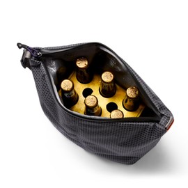 Bellroy Lite Cooler Caddy (10 liter insulated soft cooler bag with waterproof lining, built-in bottle opener, folds away flat when empty) - ArcadeGray