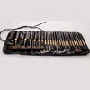 TOOLS FOR BEAUTY Set of 24 make-up professional wooden and