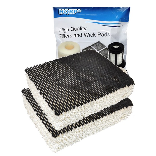 HQRP 2-Pack Humidifier Wick Filter Compatible with Bionaire W25, W0210,