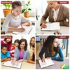 feela 3 Pack Notebooks Journals Bulk with 3 Black Pens,