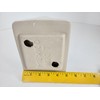 Beige Bone Almond Ceramic TP Toilet Paper Holder Wall Mount