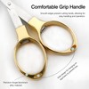 2 Pack Folding scissors,safe portable scissors,small scissors,mini scissors,tsa scissors，stainless steel