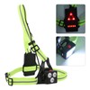 USB Charge Light Safety Warning Chest Lamp for Outdoor Sport