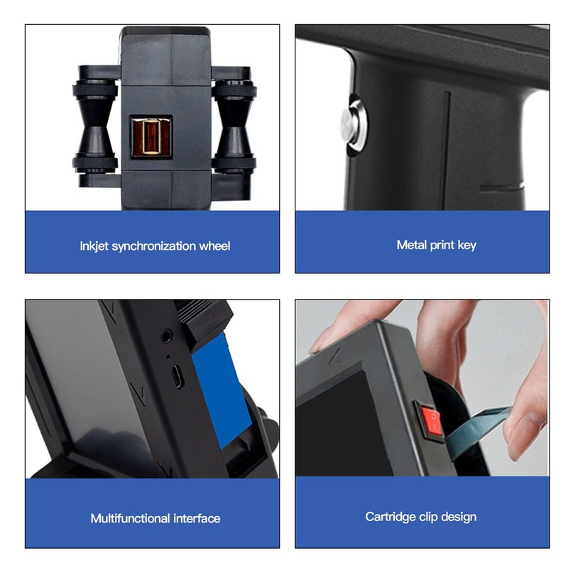 12.7 mm Hand Inkjet Printer, Quick Drying Hand Inkjet Printer