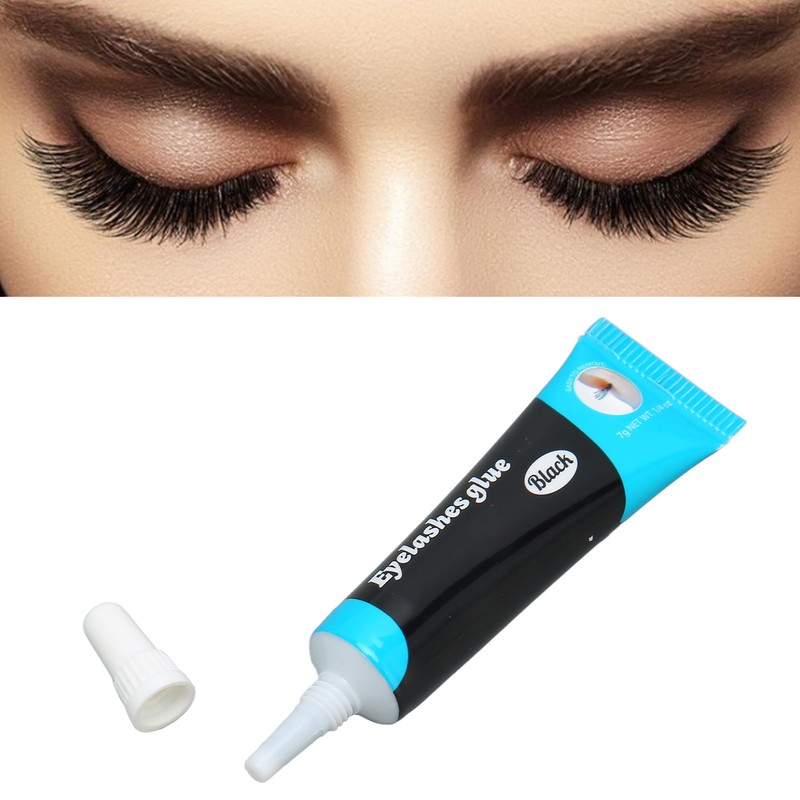 12Pcs False Eyelash Glue Quick Drying Super Strong Waterproof Long