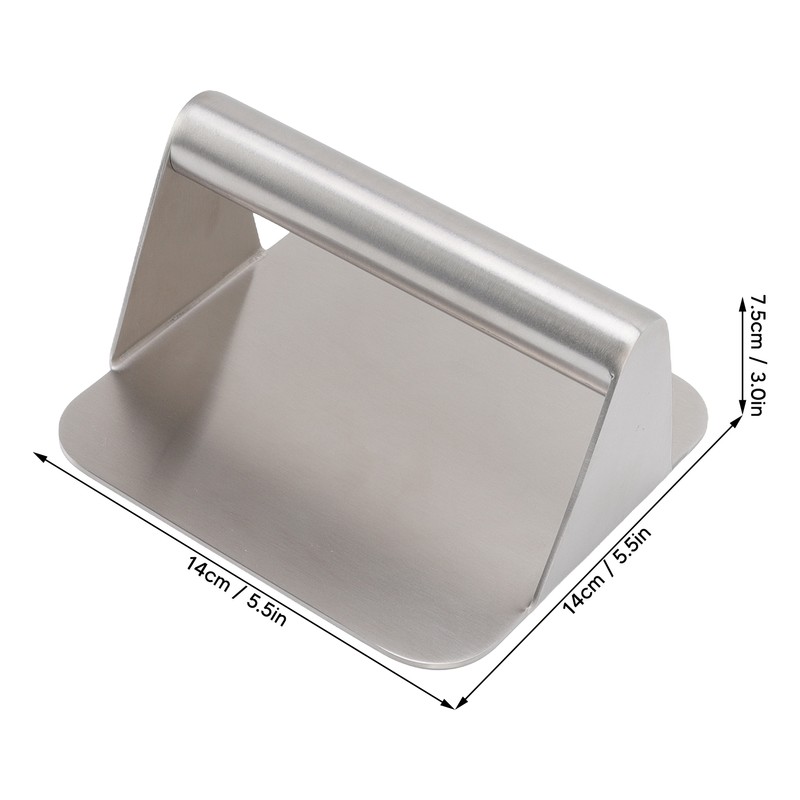 Burger Press 304 Stainless Steel Smash Burger Press for Steak