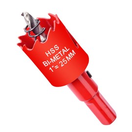 3-1/2Inch / 89mm Hole Saw for Wood, Plastic Board, Ceiling,Drywall, and Metal Sheet - HSS Bi-Metal Hole Cutter with Pilot Drill Bit