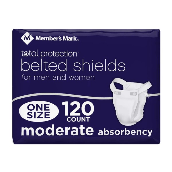 Member's Mark Belted Shields for Men or Women (120 ct.)