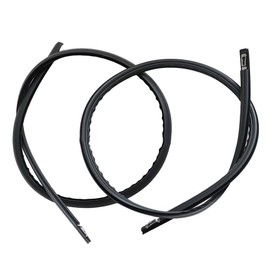 OSCTAUS 2Pcs LH & RH Door Roof Side Molding Trim Compatible with Honda Civic 1996 1997 1998 1999 2000 74316-S03-003 74306-S03-003