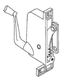 Left Hand Awning Window Operator for Crown Windows