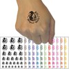 Magical Work Witch Wizard Mage Teacher Student Temporary Tattoo Water
