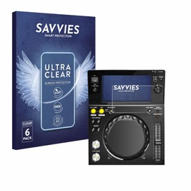 Savvies Screen Protectors for Pioneer XDJ -700 Ultra Transparent Pack of 6