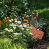 VERDOBA Rabbit Garden Decoration Rust - Rabbit Garden Decoration -