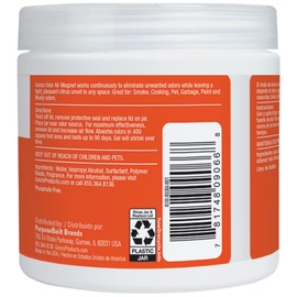 Gonzo Odor Absorbing Gel - 2 Pack - Odor Eliminator for Car Closet Bathroom and Pet Area, Captures and Freshens Odors - 14 Ounce