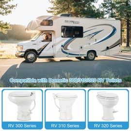 Tigbear 385311652 RV Toilet Seal, RV Toilet Gasket Compatible with Dometic 300/310/320 RV Toilets, RV Toilet Replacement Seal for 300 310 320 Toilet